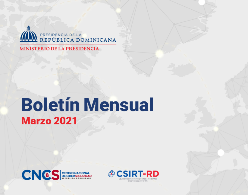 Boletín Mensual - Marzo 2021