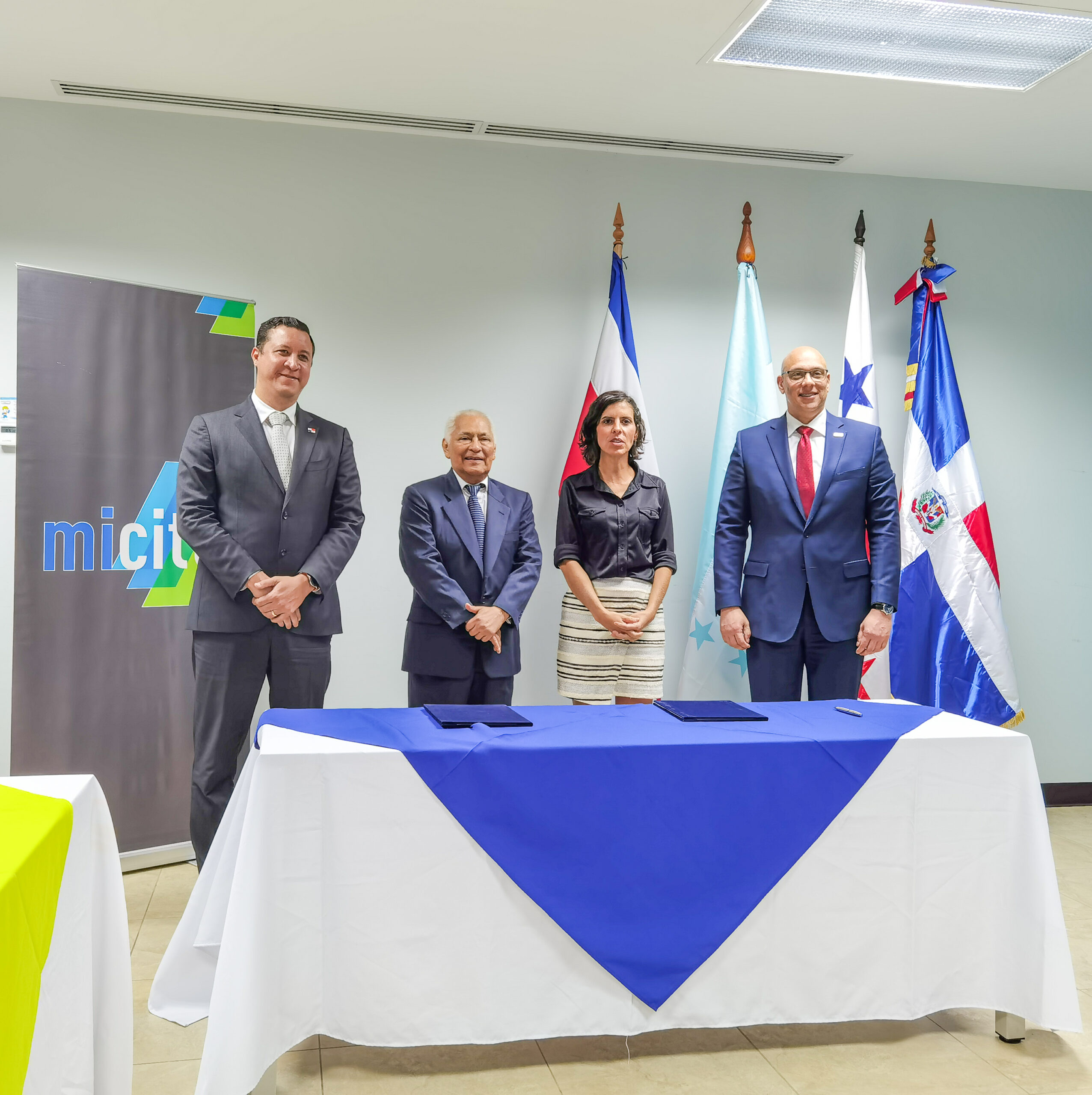 República Dominicana firma memorando de entendimiento con Costa Rica y Panamá para cooperación en ciberseguridad